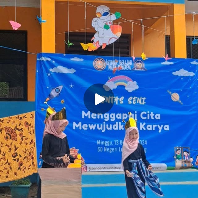 ISBANBAN Foundation event — Pentas Seni Menggapai Cita, Mewujudkan Karya